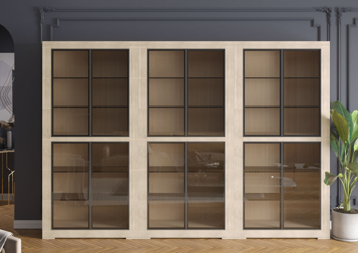 BOOKCASE AIR: LIVING DESIGN